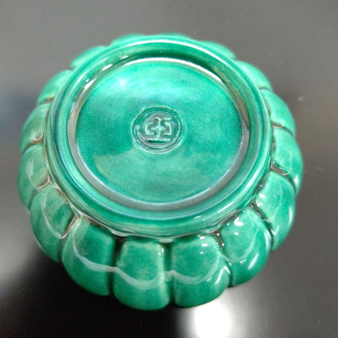 交趾焼 菊蟹 香合 二代 手塚玉堂 茶道具