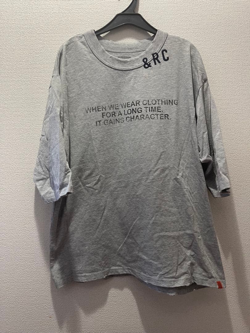 【UNIVERSAL OVERALL】 別注ショートスリー ブTシャツ