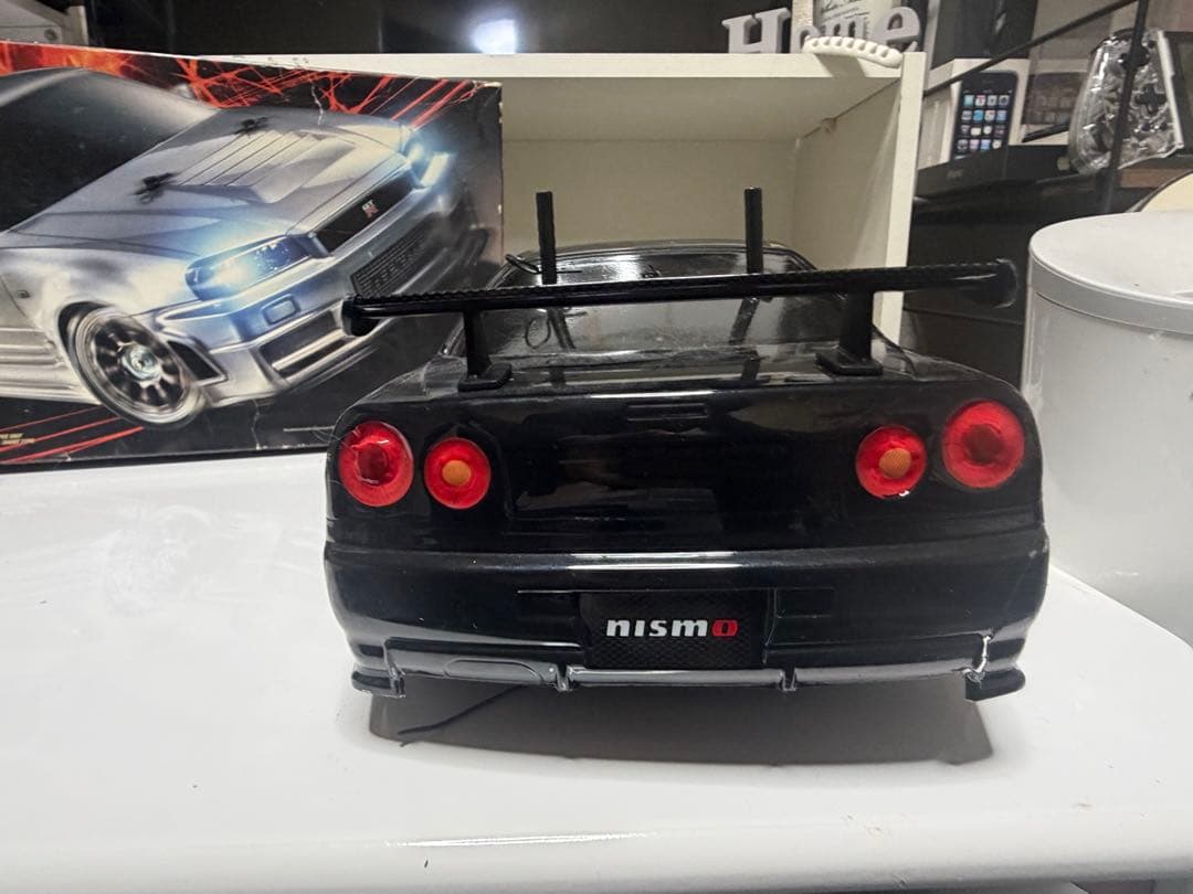 GT-R R34 タミヤラジコンカー 1/10速ドリ