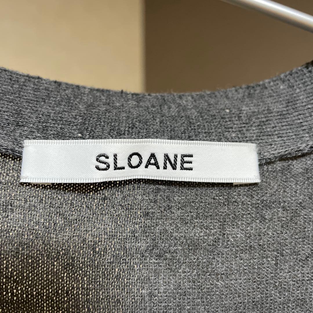 SLOANE スローン カーディガン 半袖ニット 2点セット