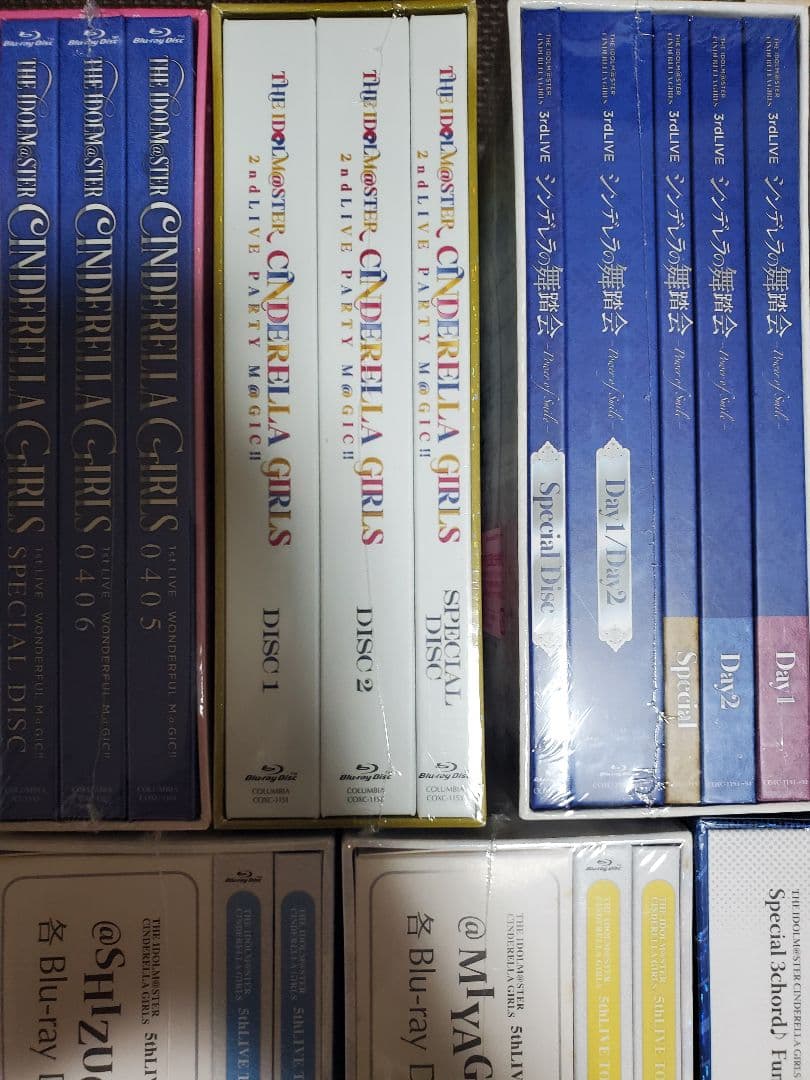 デレマス LIVE BDBOX まとめ売り 全品新品未開封品