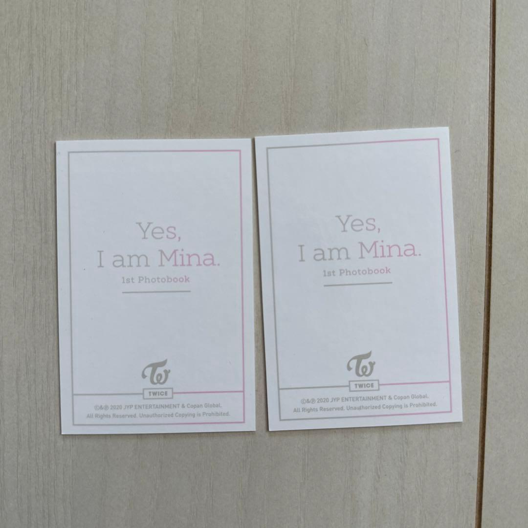 TWICE ミナ Yes,I am Mina 初回限定盤トレカ