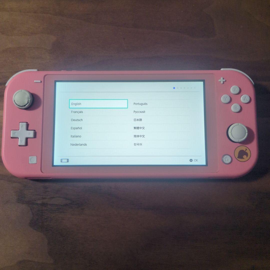 Switch Swicth lite 本体　 しずえアロハ柄