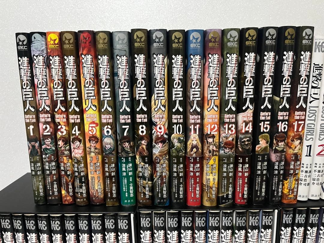やす　進撃の巨人　コミックセット