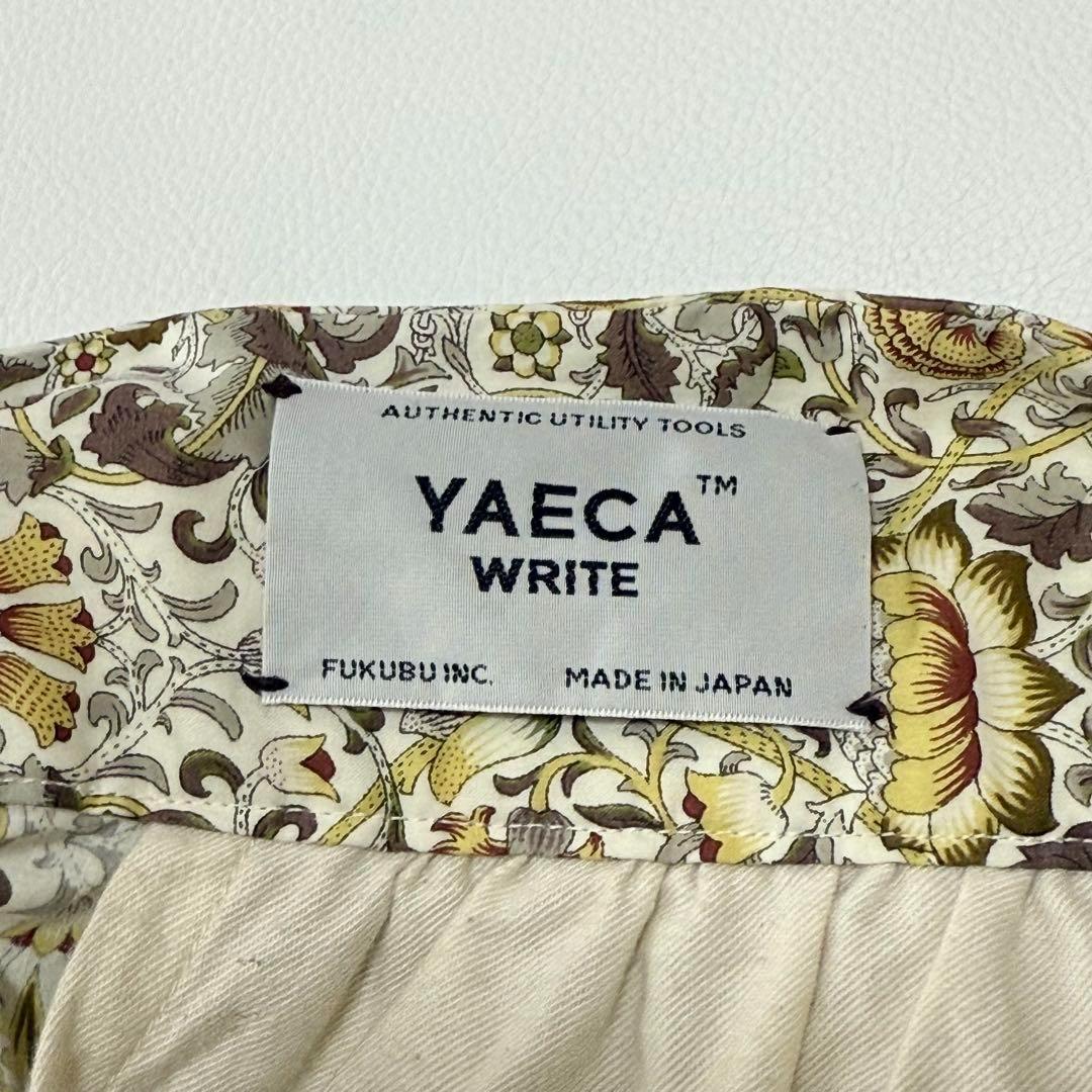 YAECA WRITE ヤエカライト リバティタックキュロット ボタニカル