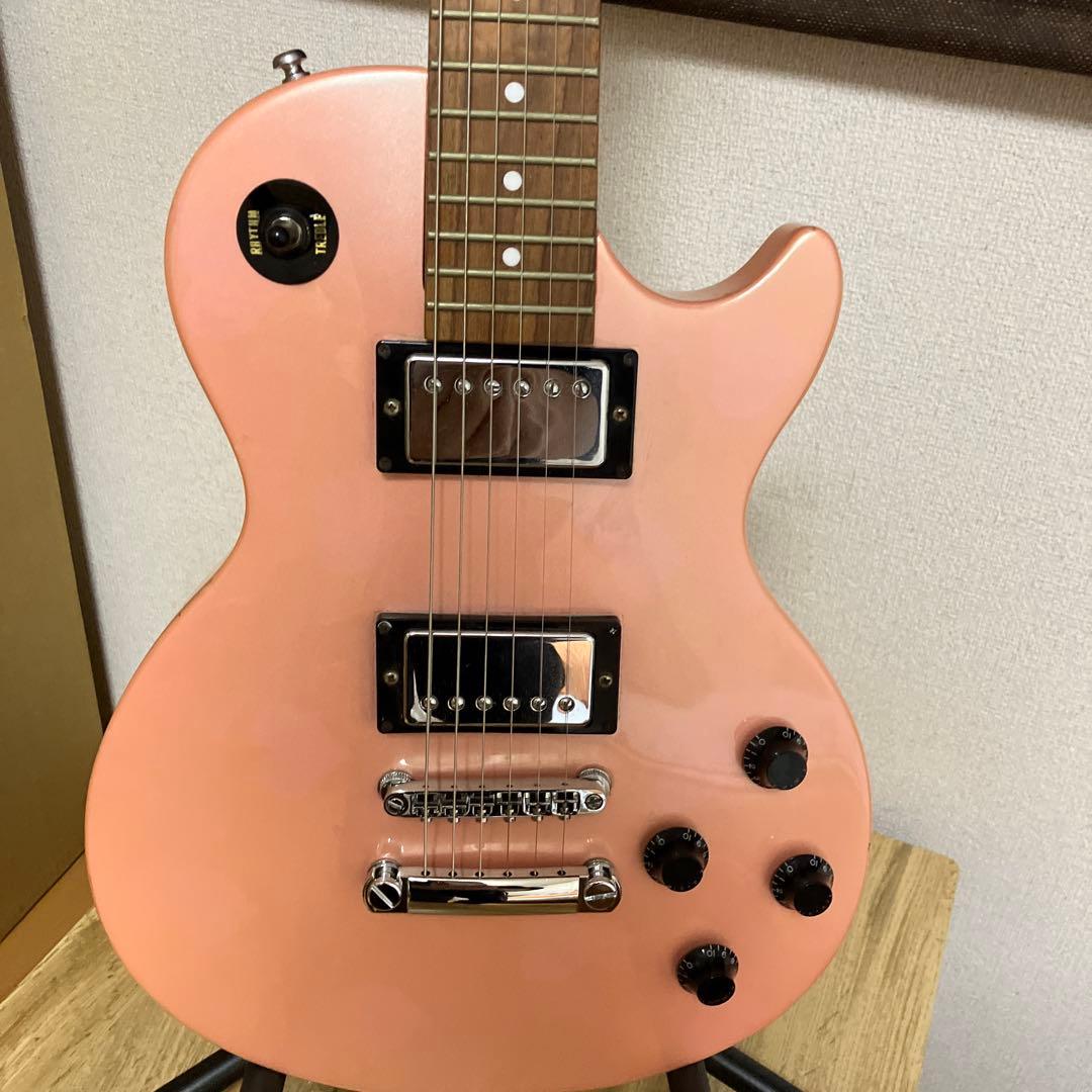 シャーベル Charvel レスポール 改コンポーネント 音出ok 劇鳴 中古品