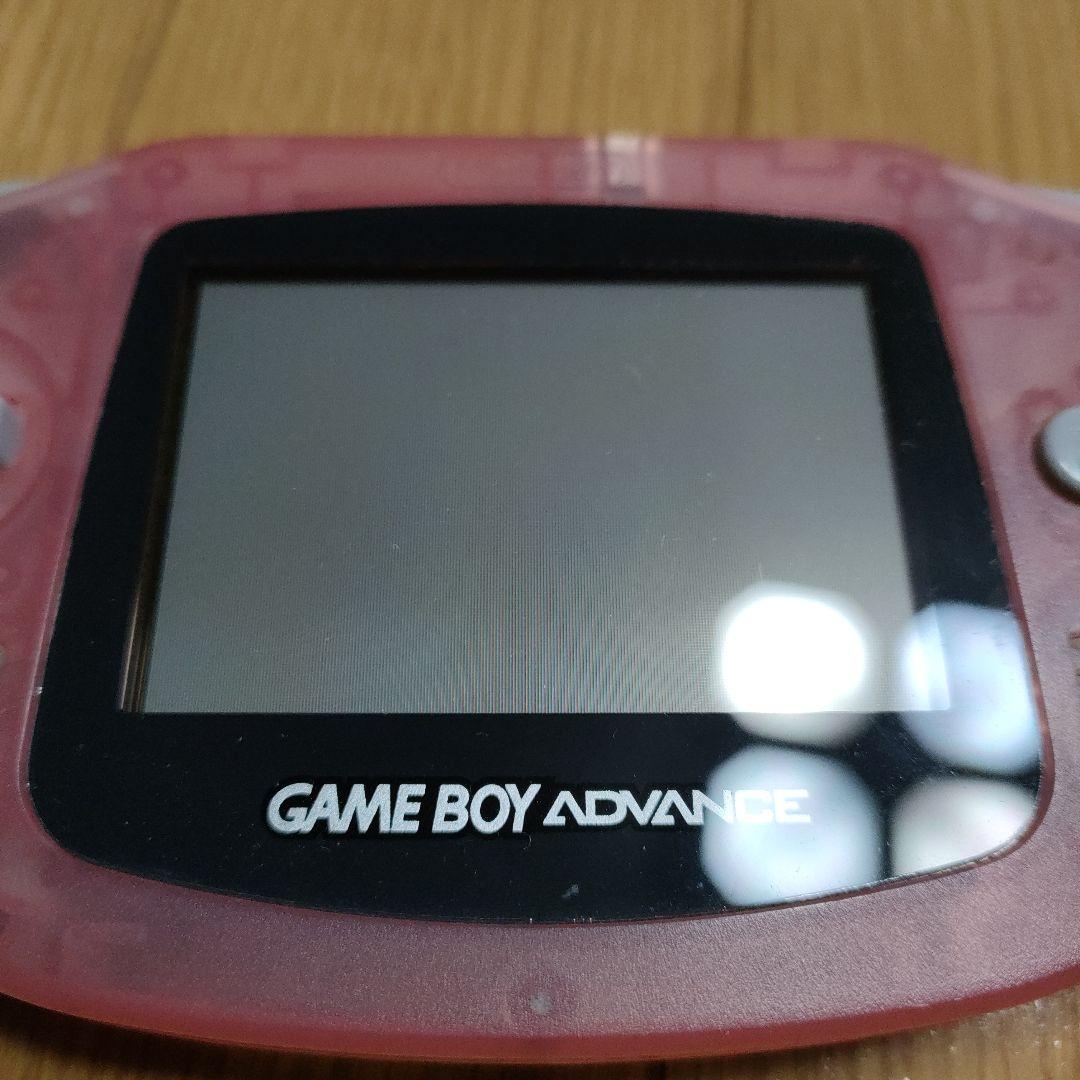 ゲームボーイアドバンス(ミルキーピンク )カバー付き 美品