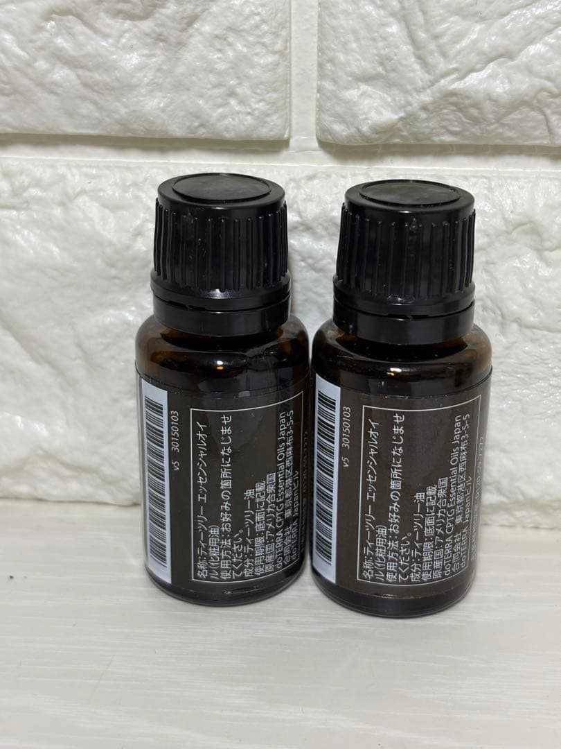 doTERRA ドテラ　ティーツリー15 ml ２本
