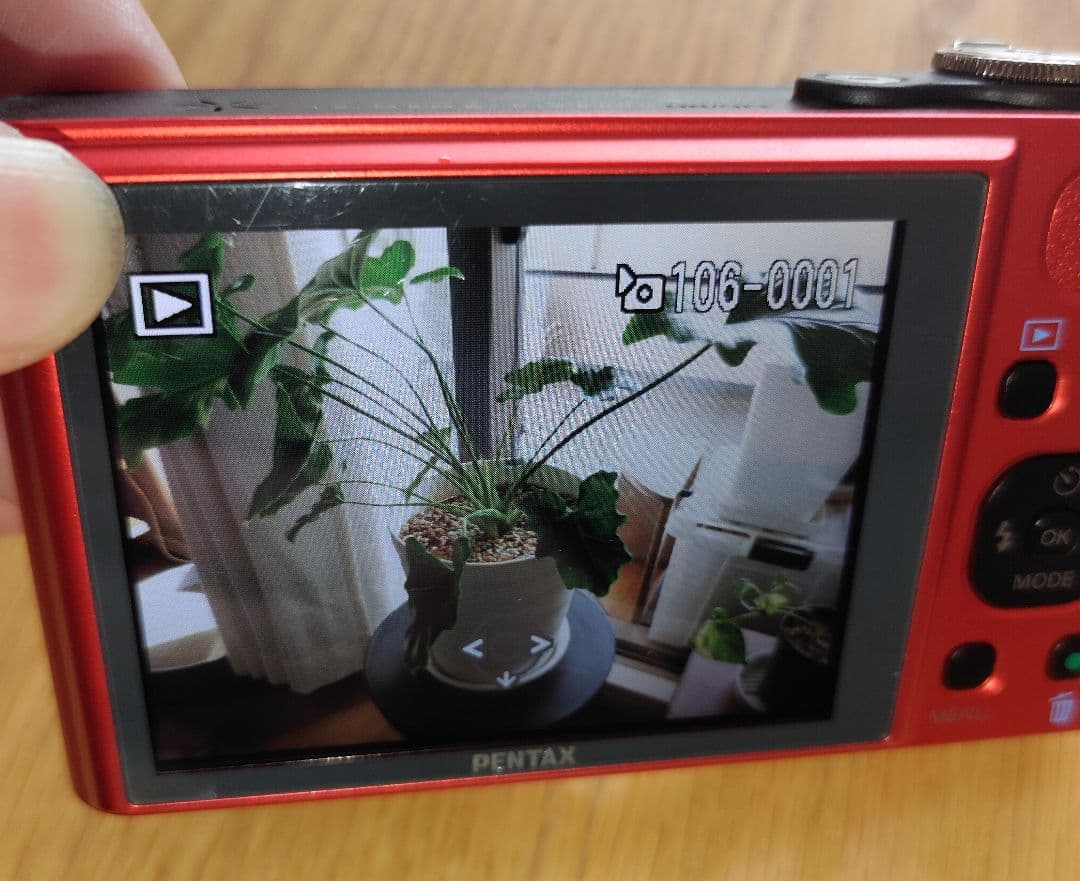 値下げ!!PENTAX Optio RZ18 レッド 13メガピクセル
