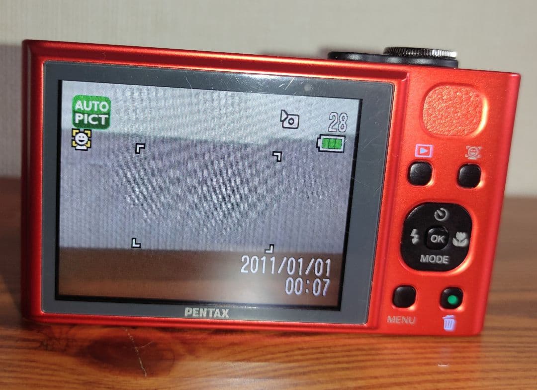 値下げ!!PENTAX Optio RZ18 レッド 13メガピクセル