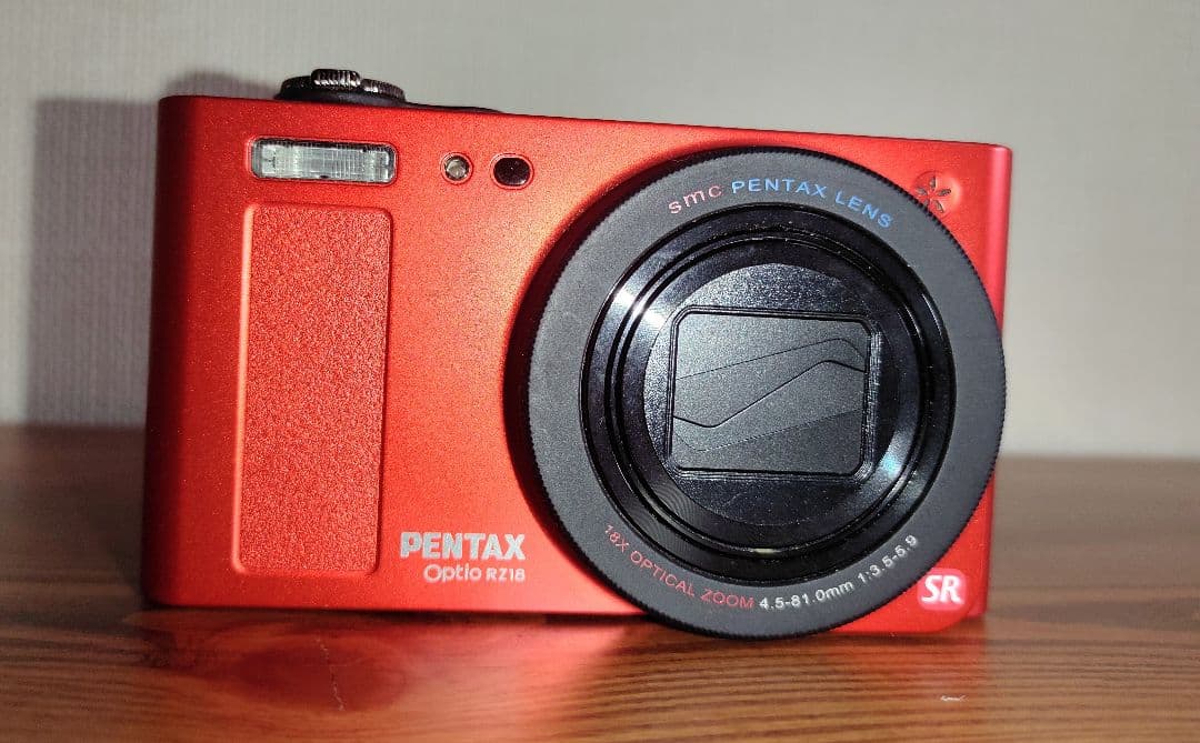 値下げ!!PENTAX Optio RZ18 レッド 13メガピクセル