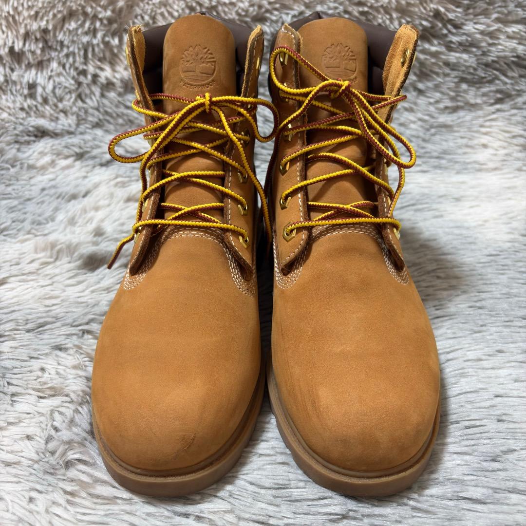 美品✨Timberland 24.5cm イエローブーツ 6インチ プレミアム
