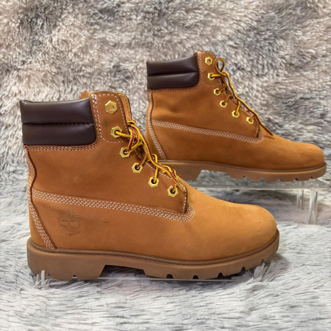 美品✨Timberland 24.5cm イエローブーツ 6インチ プレミアム