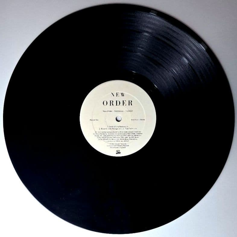 オリジナル　New Order　Substance　1987　レコード　2LP