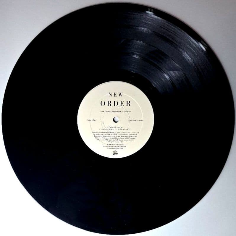 オリジナル　New Order　Substance　1987　レコード　2LP