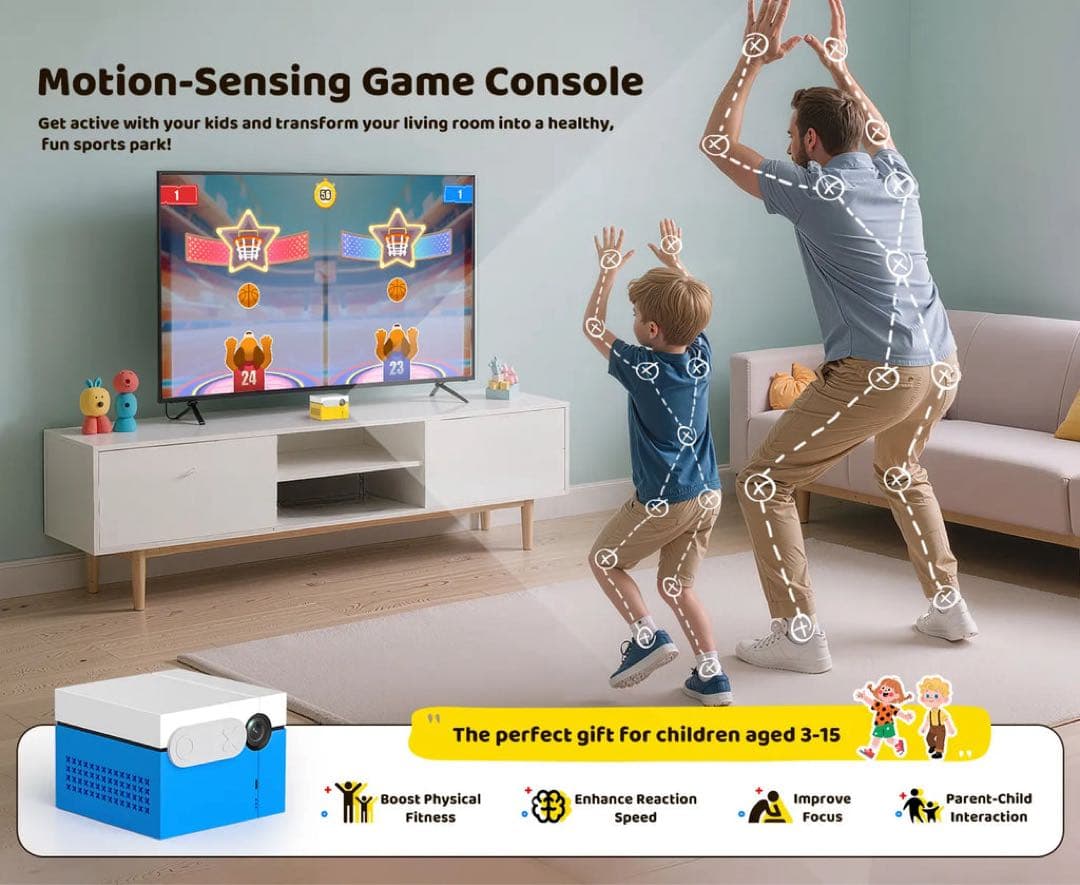 KINHANK MOTION X モーションセンサーゲームコンソール