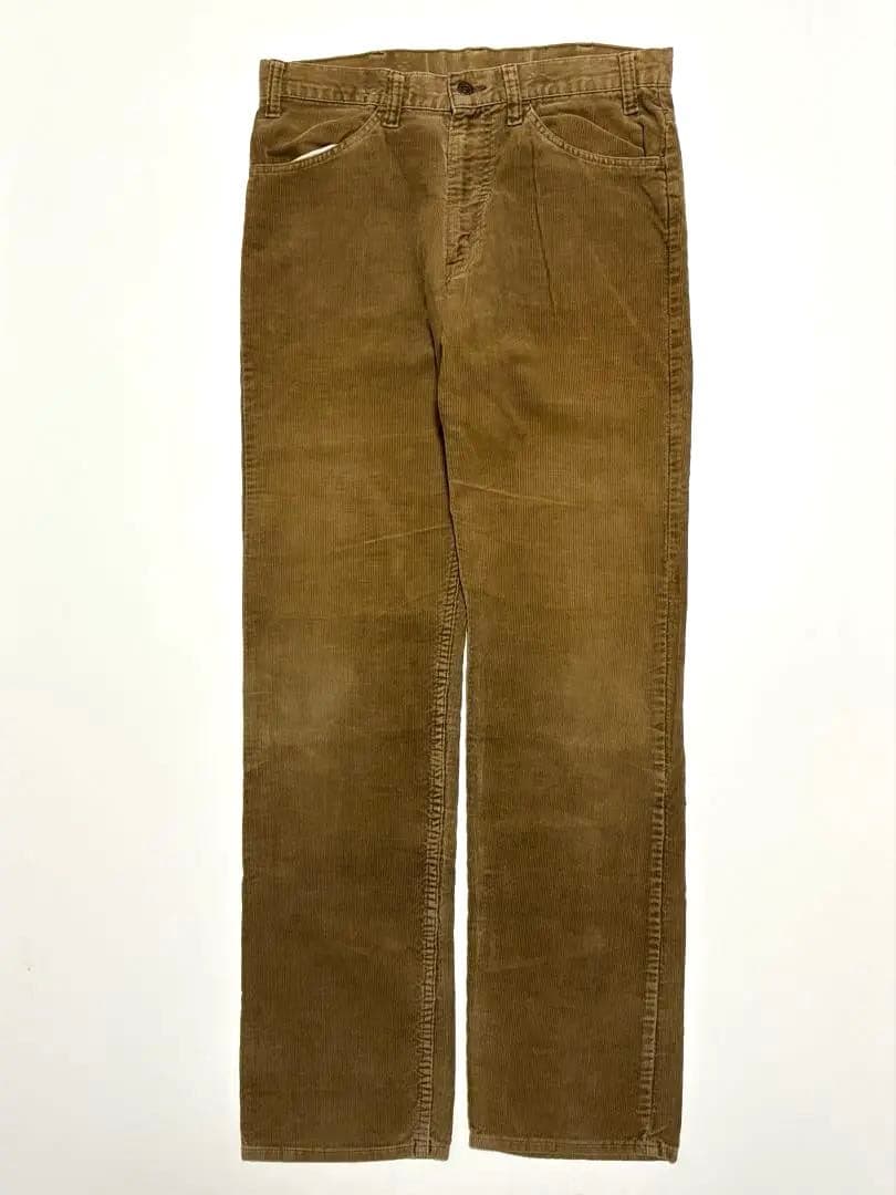 80s Levi's 519 コーデュロイパンツ 茶 W32