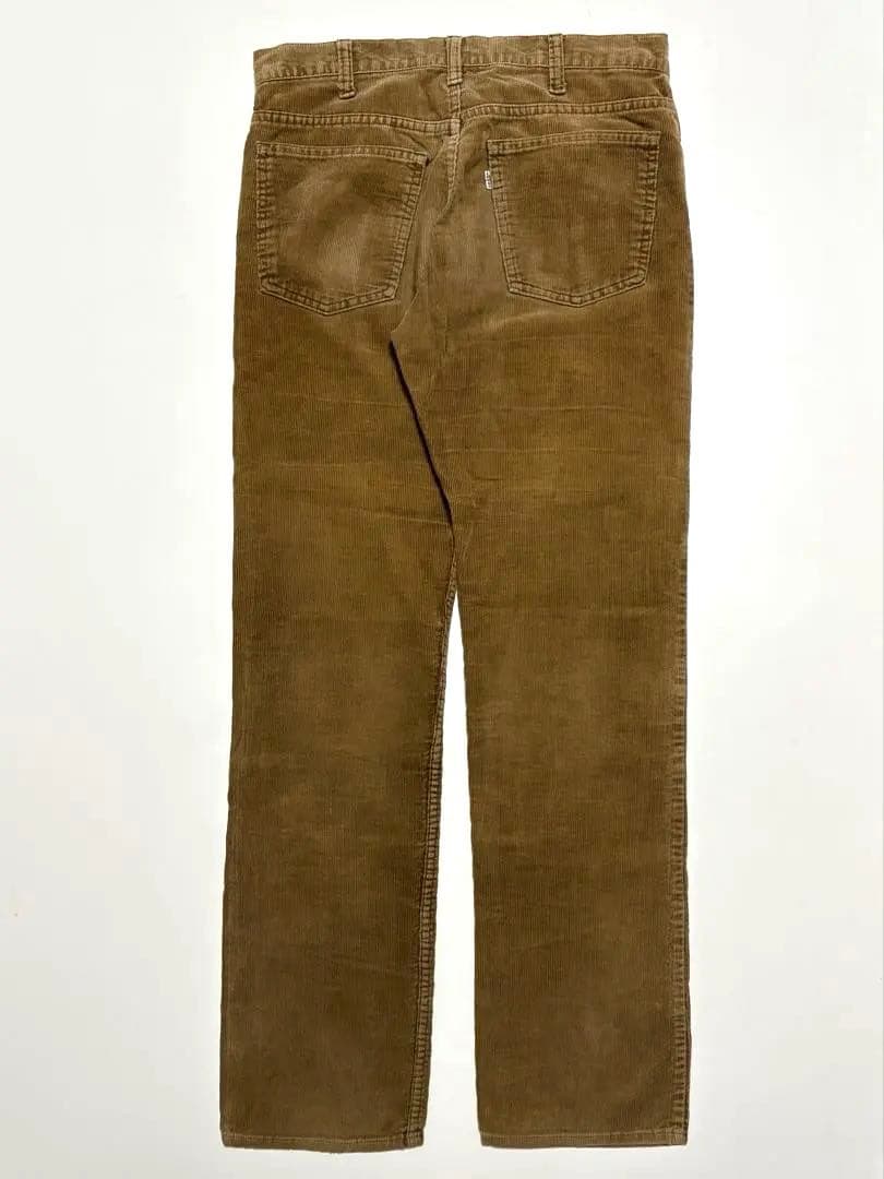 80s Levi's 519 コーデュロイパンツ 茶 W32