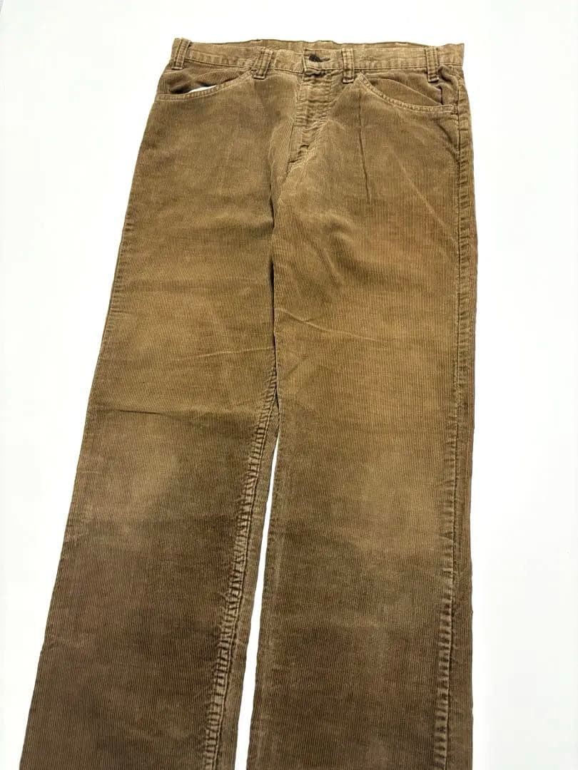 80s Levi's 519 コーデュロイパンツ 茶 W32