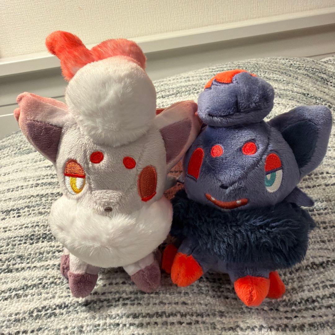 ポケモン ペアマスコット ゾロア ヒスイゾロア にたものどうし