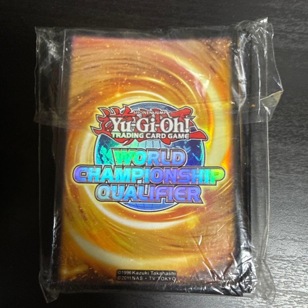 遊戯王　wcq 2015 オレンジ　スリーブ　80枚