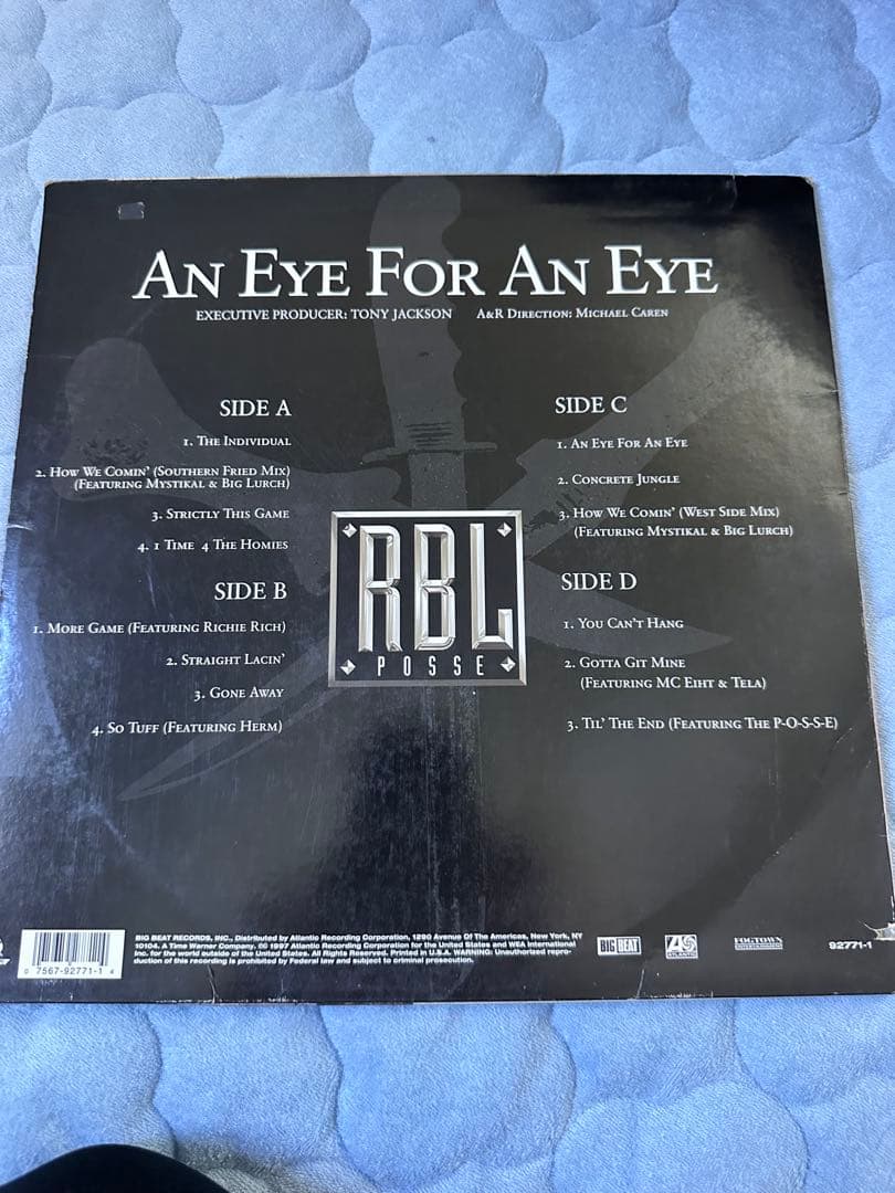 RBL Posse An Eye For An Eye 2枚組