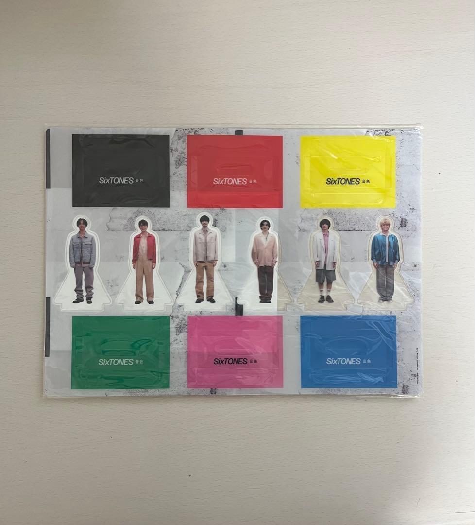 SixTONES CD 3枚セット スタンド付きカード