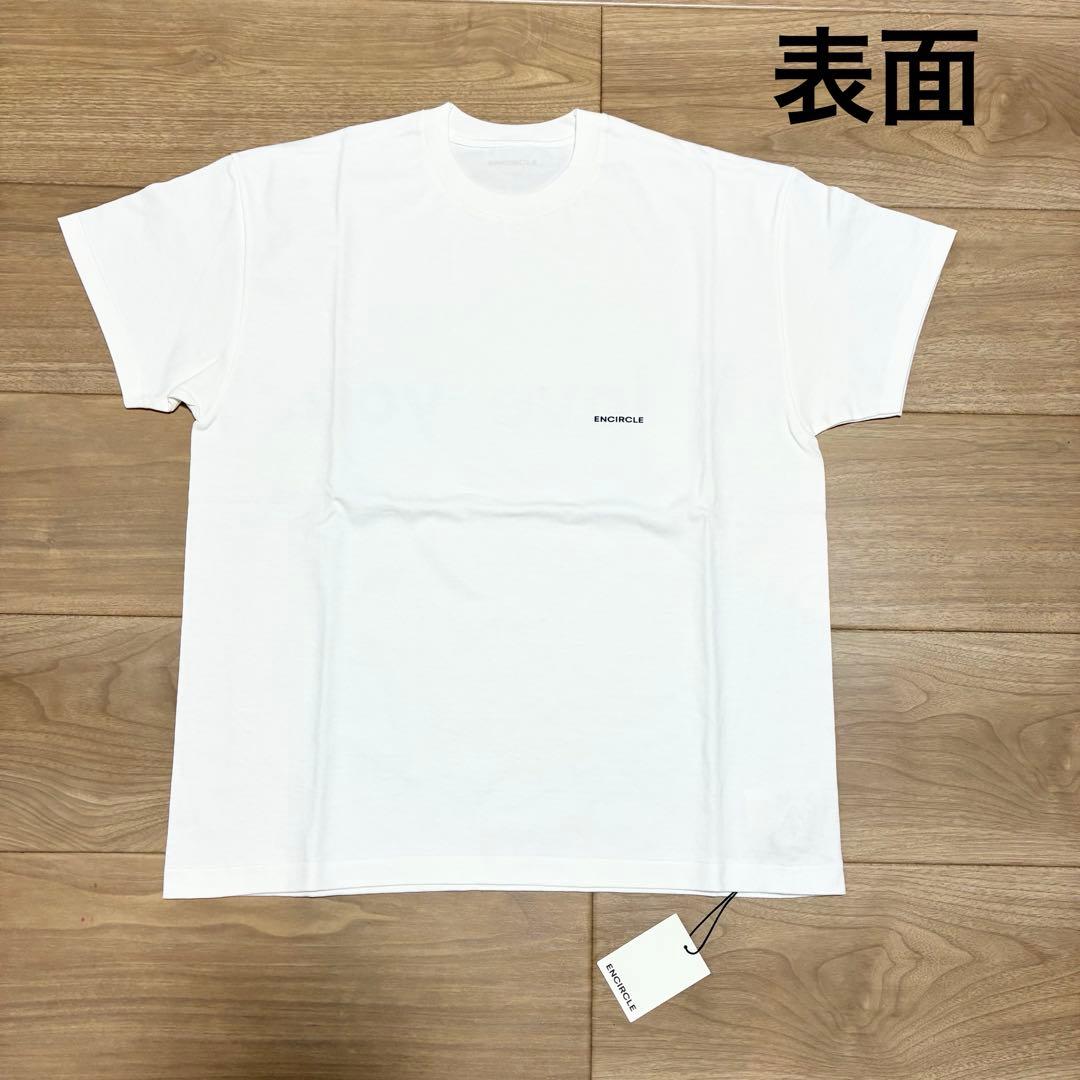 ￥11000新品ENCIRCLEホワイトLove letter Tシャツ大屋夏南