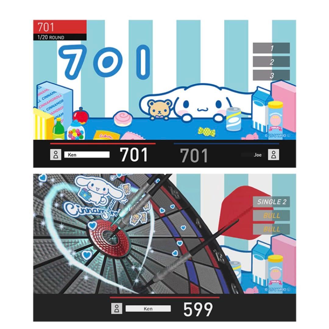 店舗限定 サンリオコラボ ダーツセット 【シナモロール】