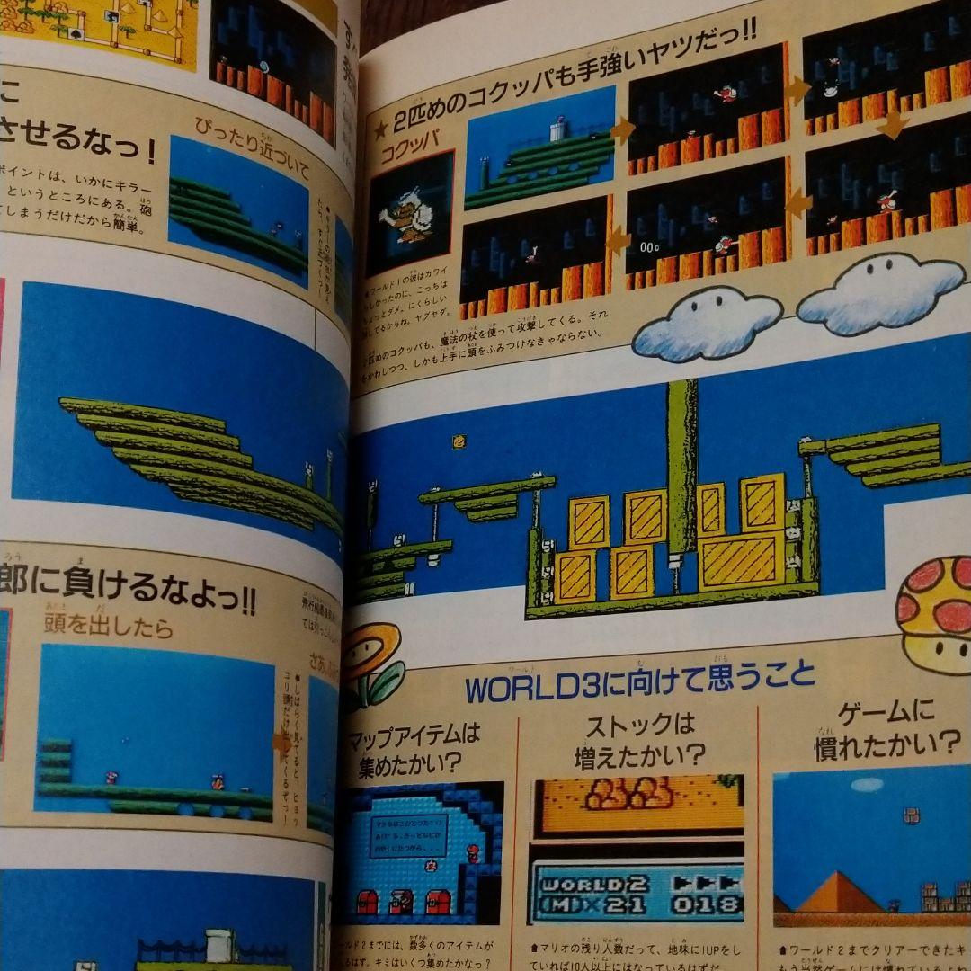 ファミ通　ファミコン通信　付録　スーパーマリオブラザーズ3 テクニカルマニュアル
