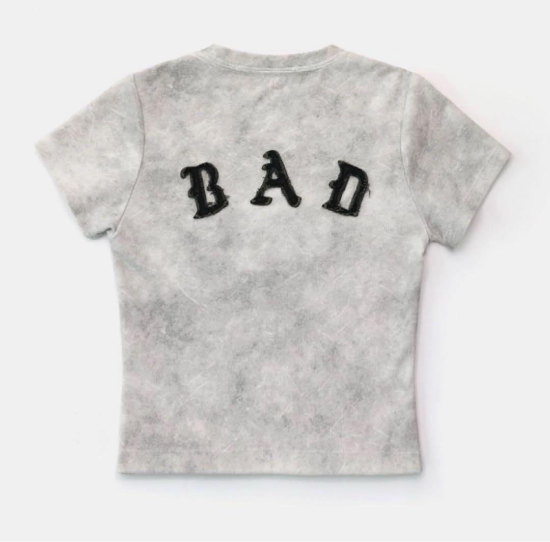 badblood Tシャツ Washed White