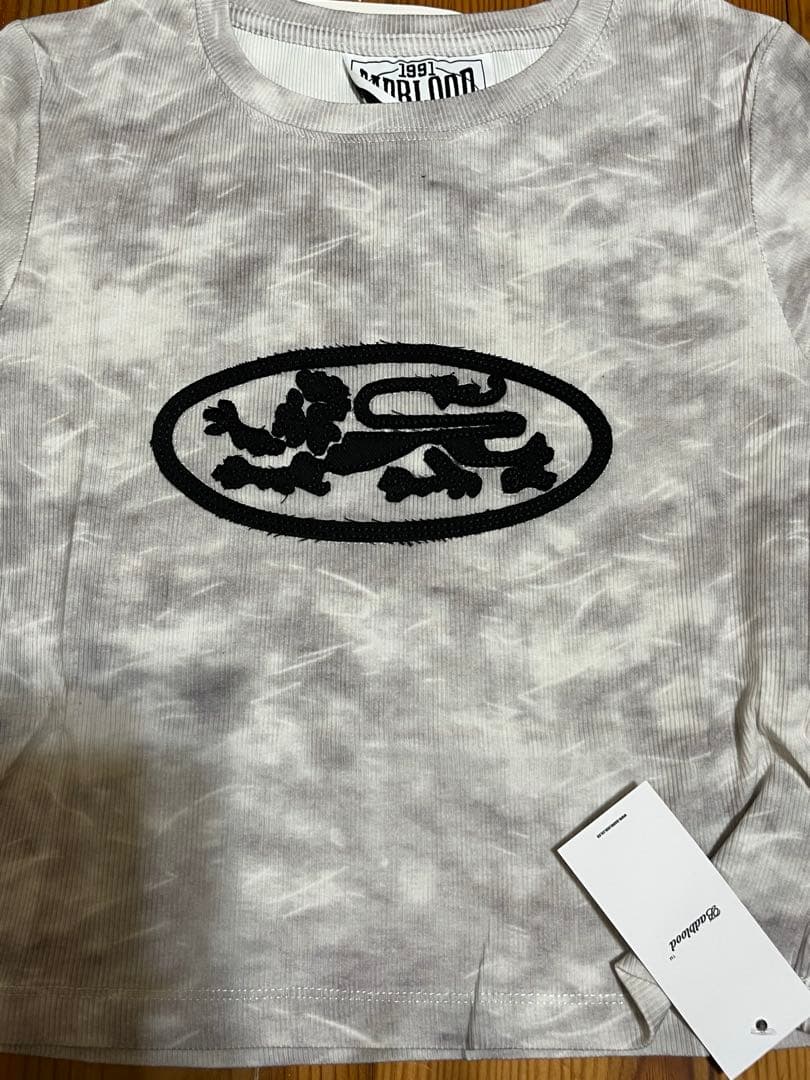badblood Tシャツ Washed White