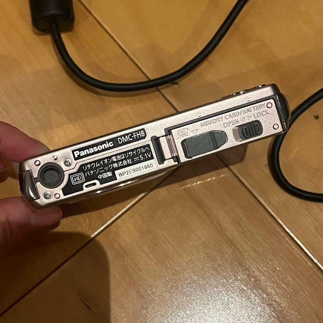 【美品】Panasonic LUMIX DMC-FH8 ピンクゴールド