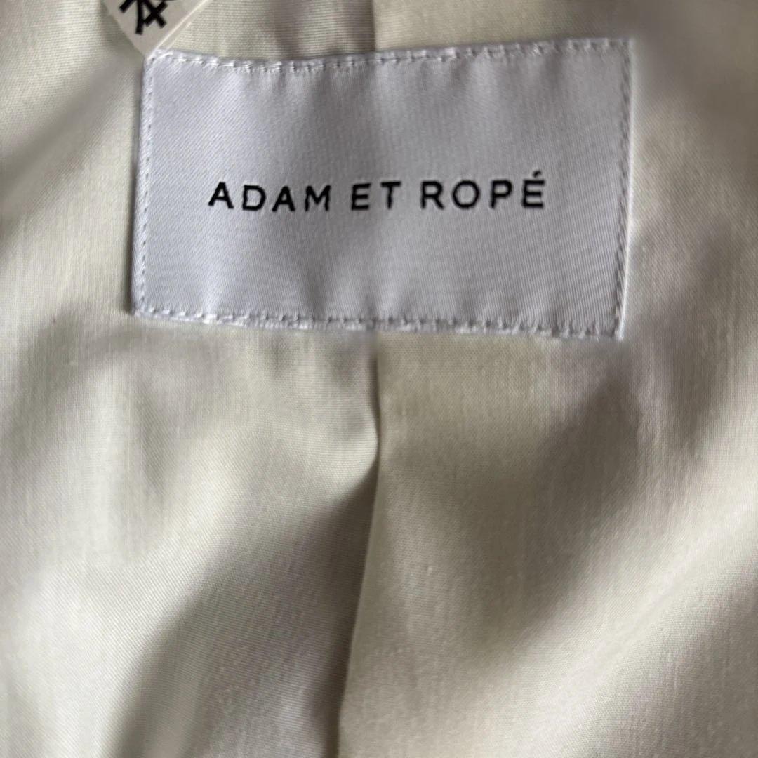 アダムエロペ　ADAM ET ROPE' リネンライクキャンバスジャケット