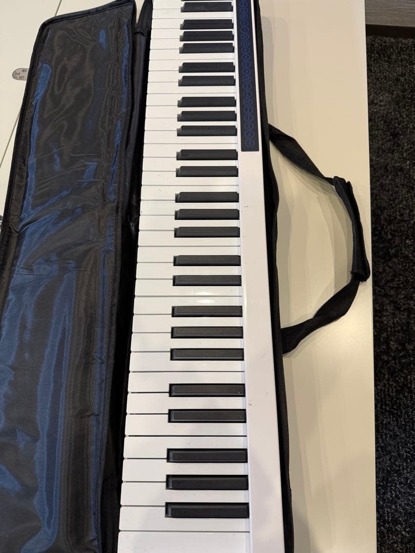 pi　電子ピアノ61盤　軽量　キャリングケース付き