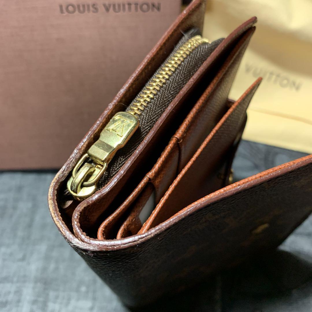 LOUIS VUITTON モノグラムジップ財布