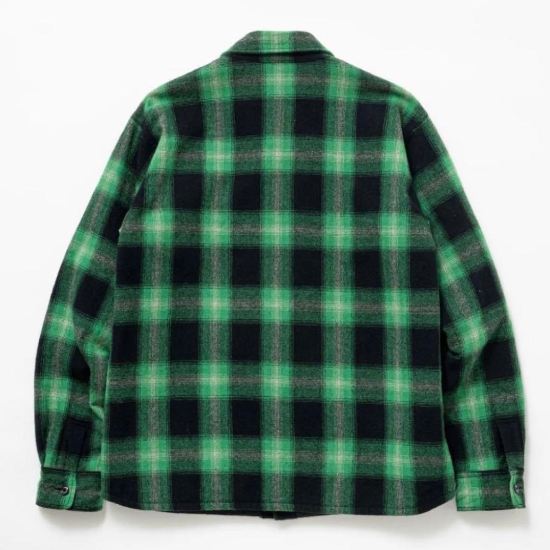 希少 RATS WOOL CHECK SHIRT JKT Sサイズ