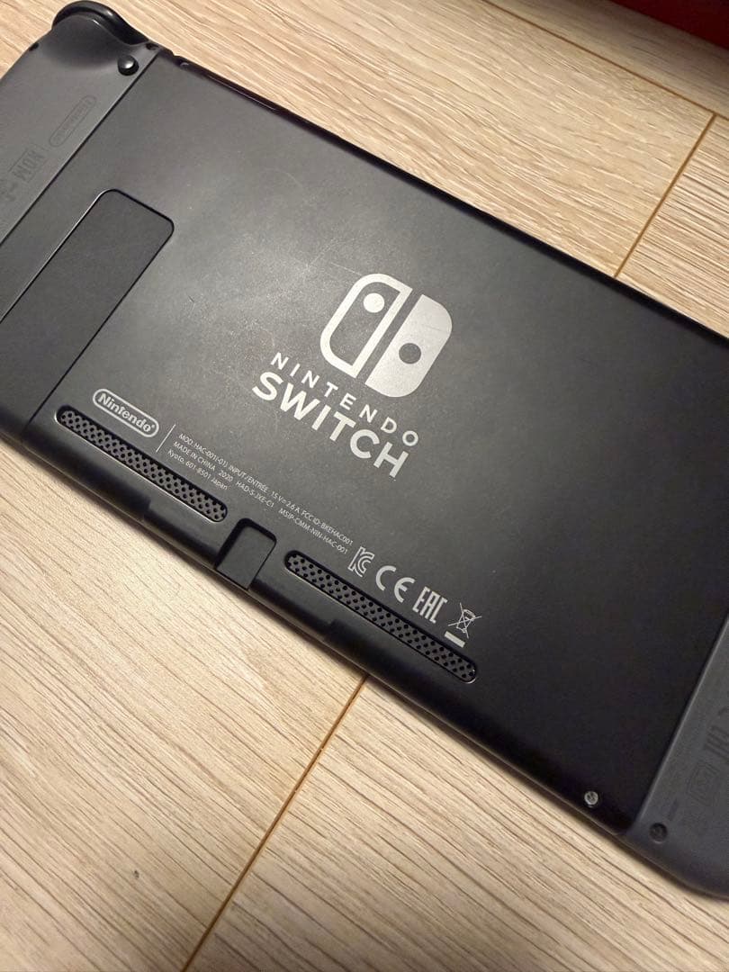 Nintendo Switch 本体 グレー　箱あり　【美品】