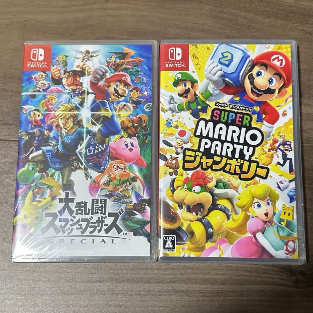 Nintendo Switch　マリオパーティ　スマブラ