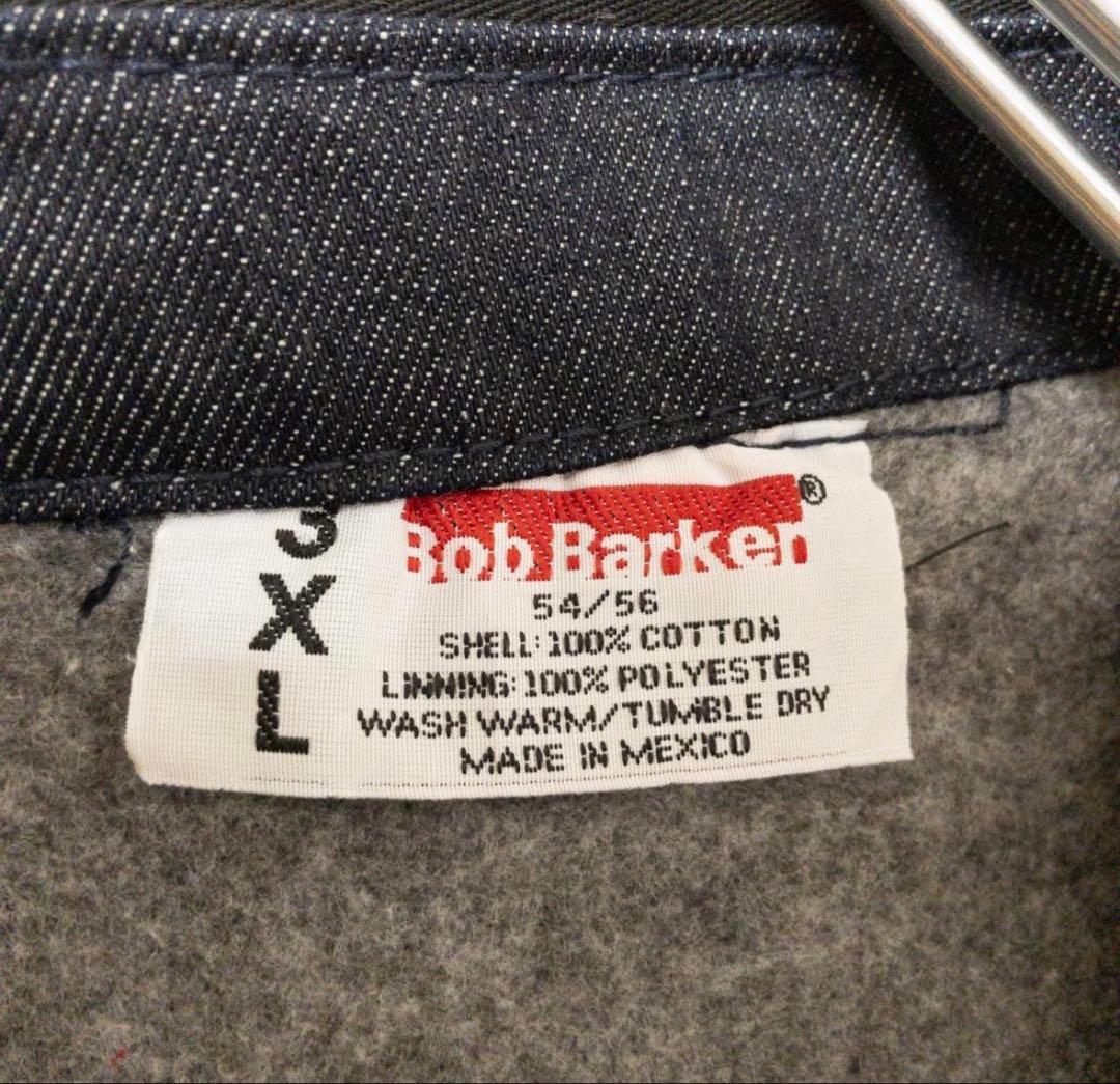 Bob Barker 裏地ブランケット 3XL デニムカバーオール