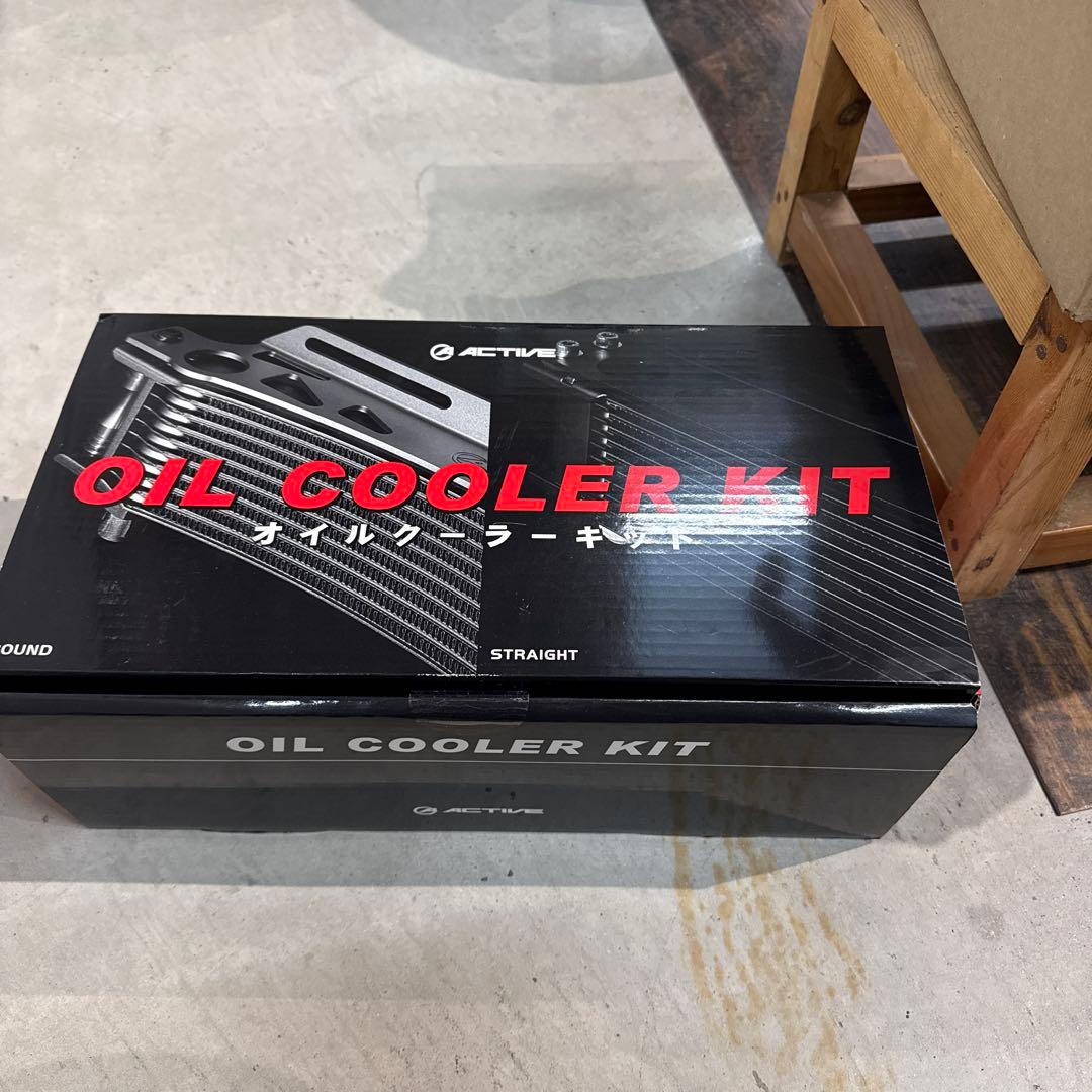 アクティブオイルクーラー ヤマハSR400.500黒 未使用