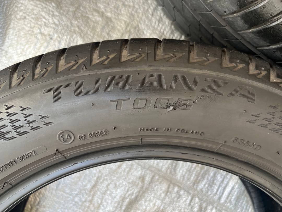 BRIDGESTONE TURANZA T005 205/55R16 2020年