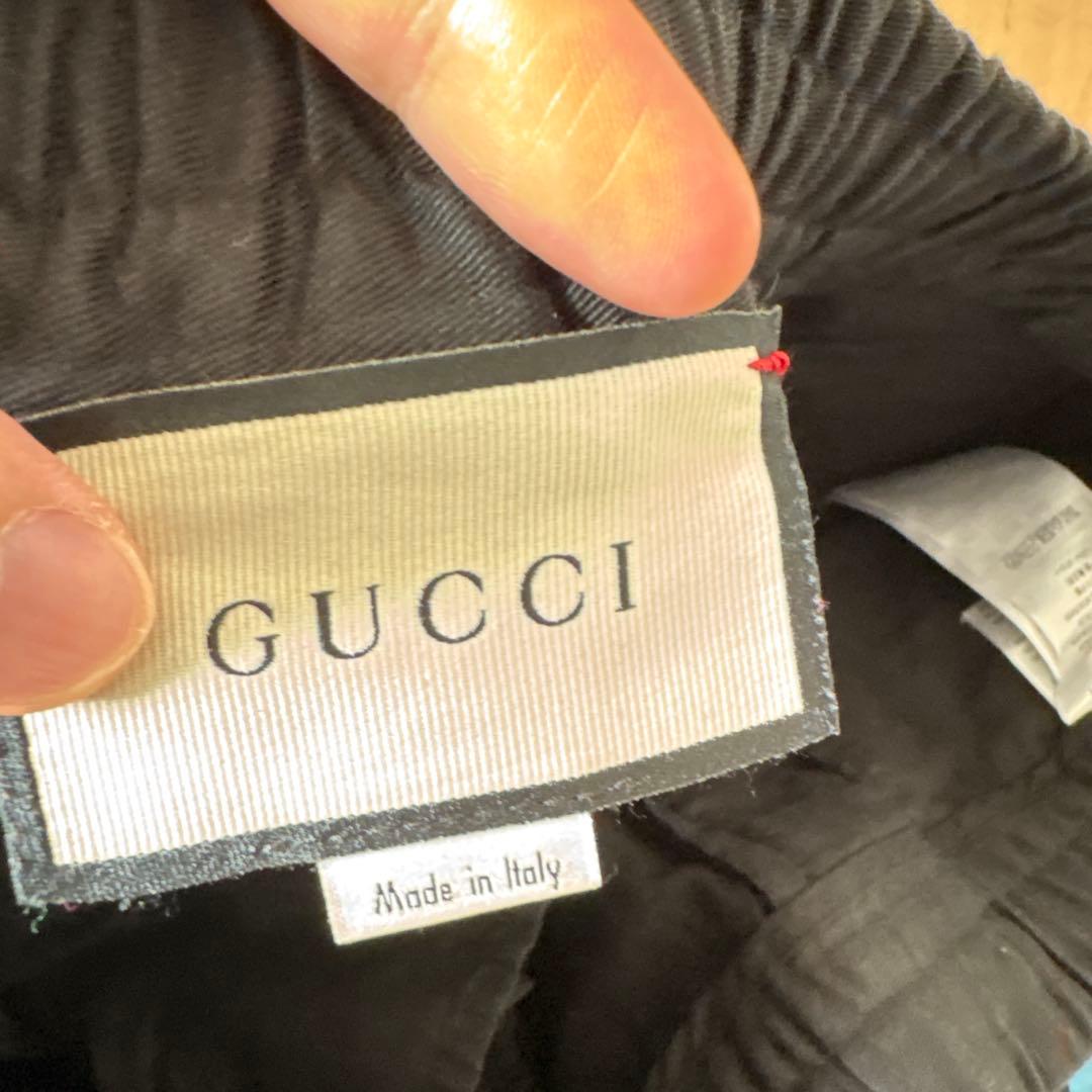 【GUCCI】サイドライン　ドリルブパンツ サイズ48