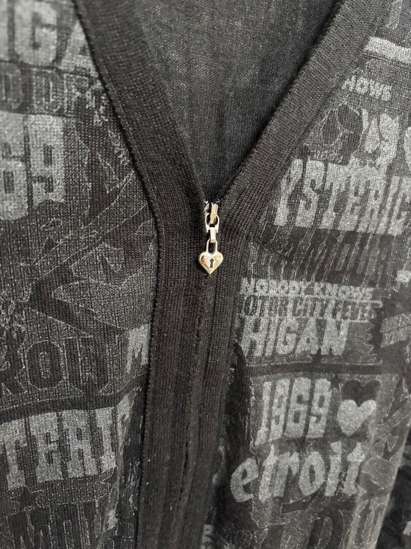ヒョンビン★Hysteric Glamour ニットカーディガン