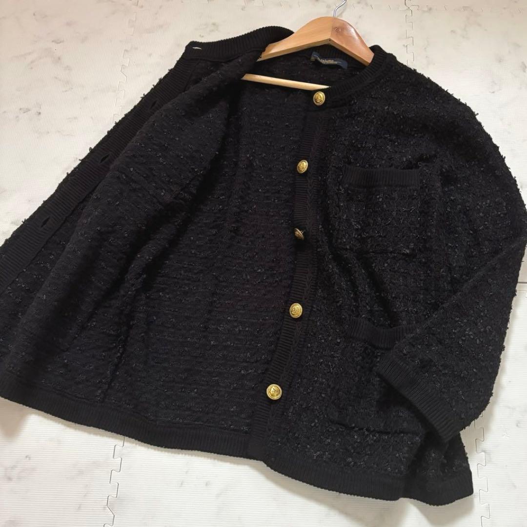 極美品✨23AW ジャーナルスタンダードレリューム 金ボタン ツイードジャケット