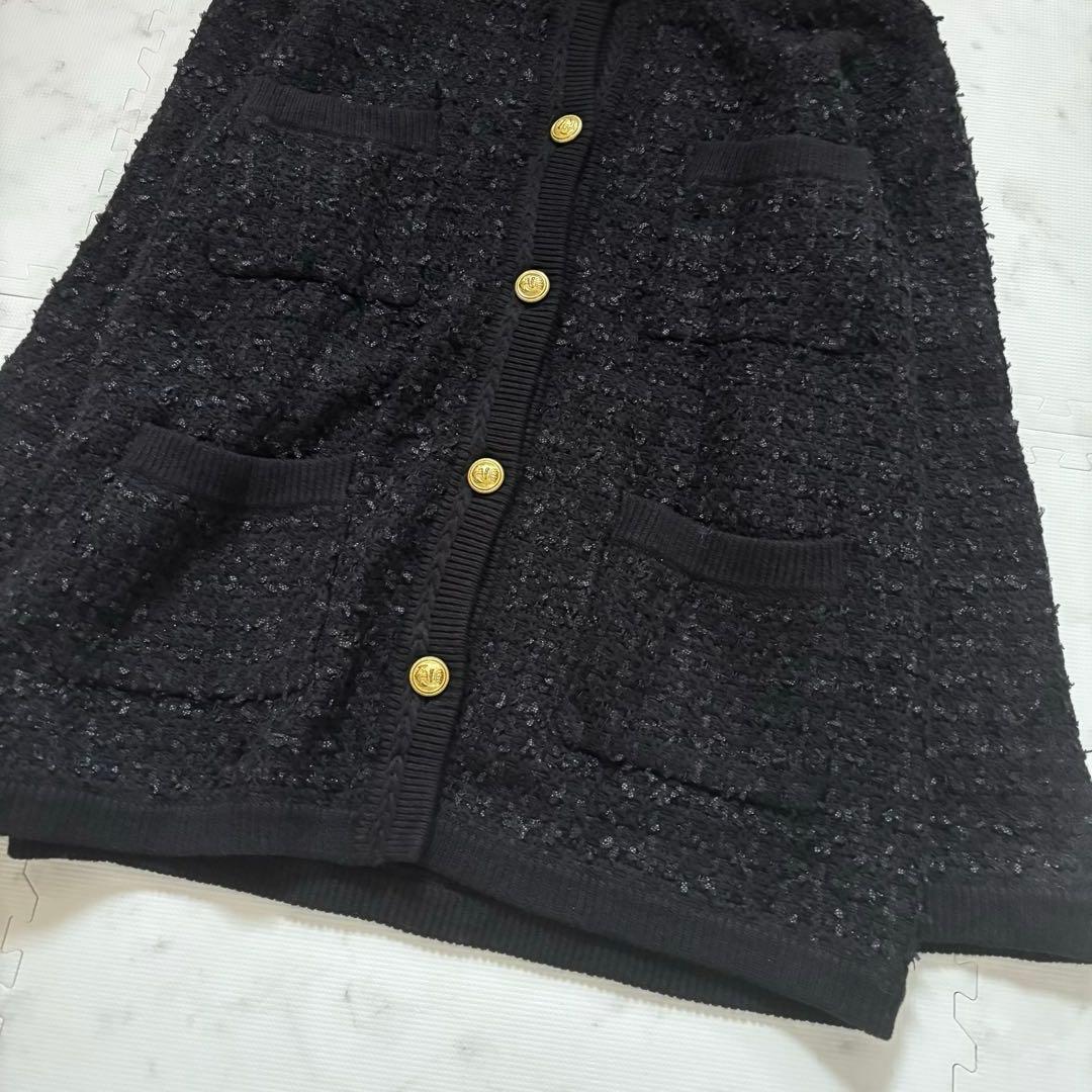 極美品✨23AW ジャーナルスタンダードレリューム 金ボタン ツイードジャケット