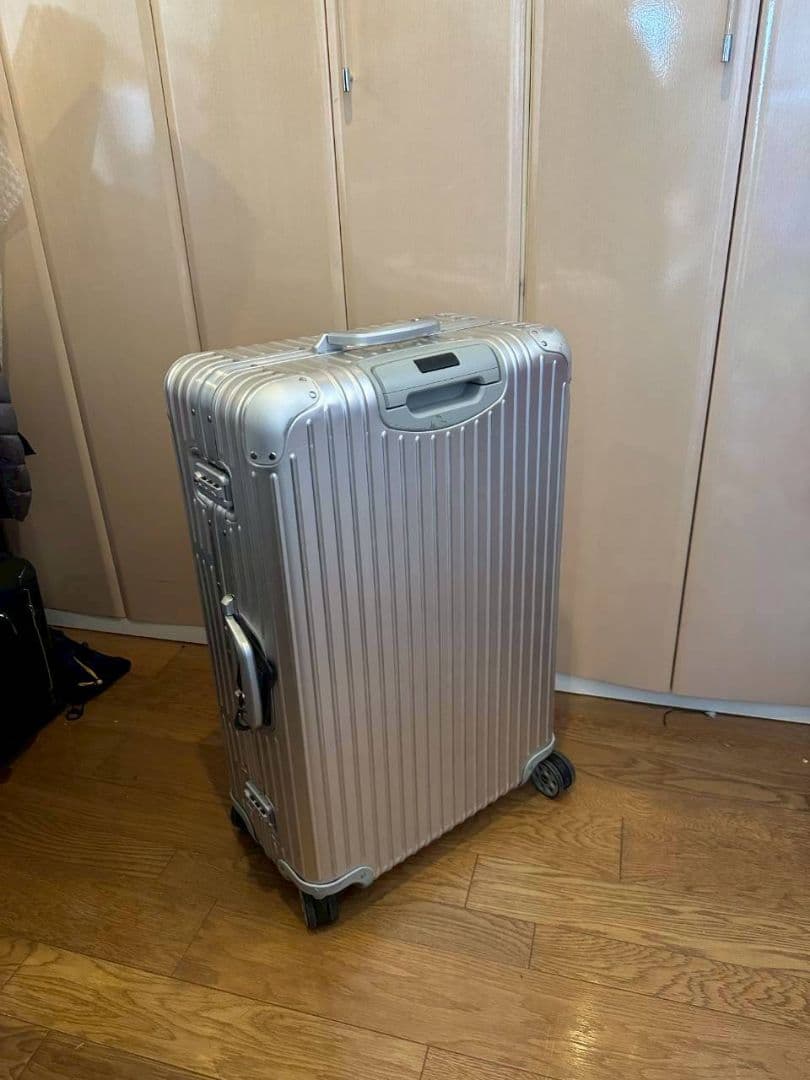 極美品・凹みなし】RIMOWA トパーズ 73cm 82L ドイツ製 保存袋付