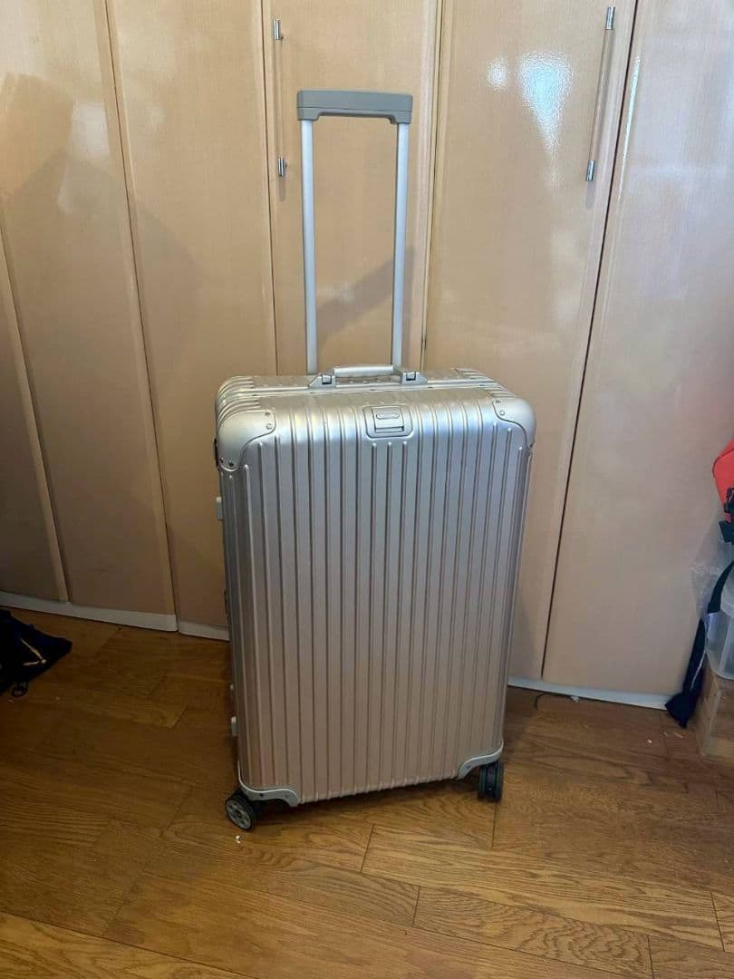 極美品・凹みなし】RIMOWA トパーズ 73cm 82L ドイツ製 保存袋付