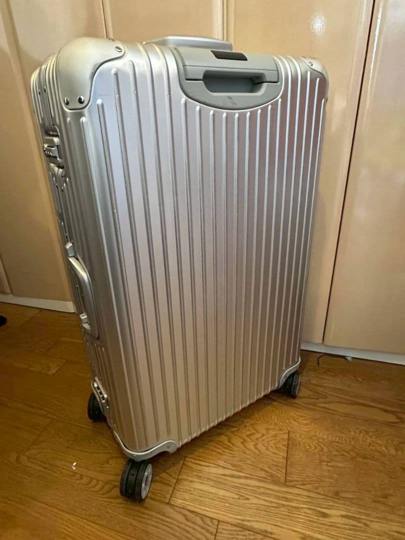 極美品・凹みなし】RIMOWA トパーズ 73cm 82L ドイツ製 保存袋付