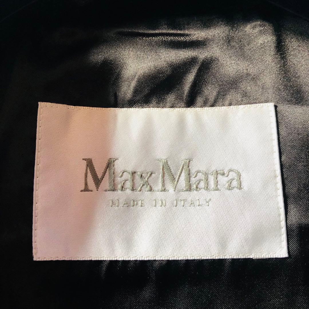 美品✨近年マックスマーラ マニュエラコート カシミヤ100% ブラック 40